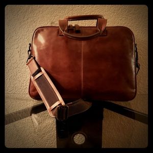 Vintage Leather Briefcase